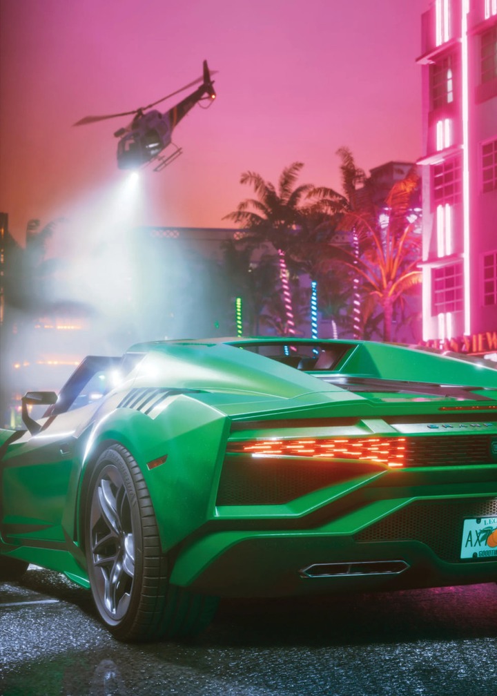 Neon Hypercar